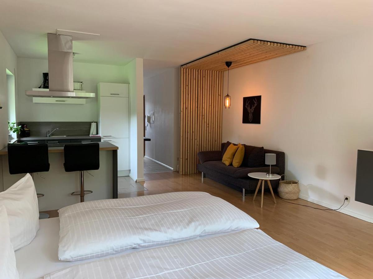 Ferienwohnung Am Ententeich Bad Marienberg Exteriér fotografie